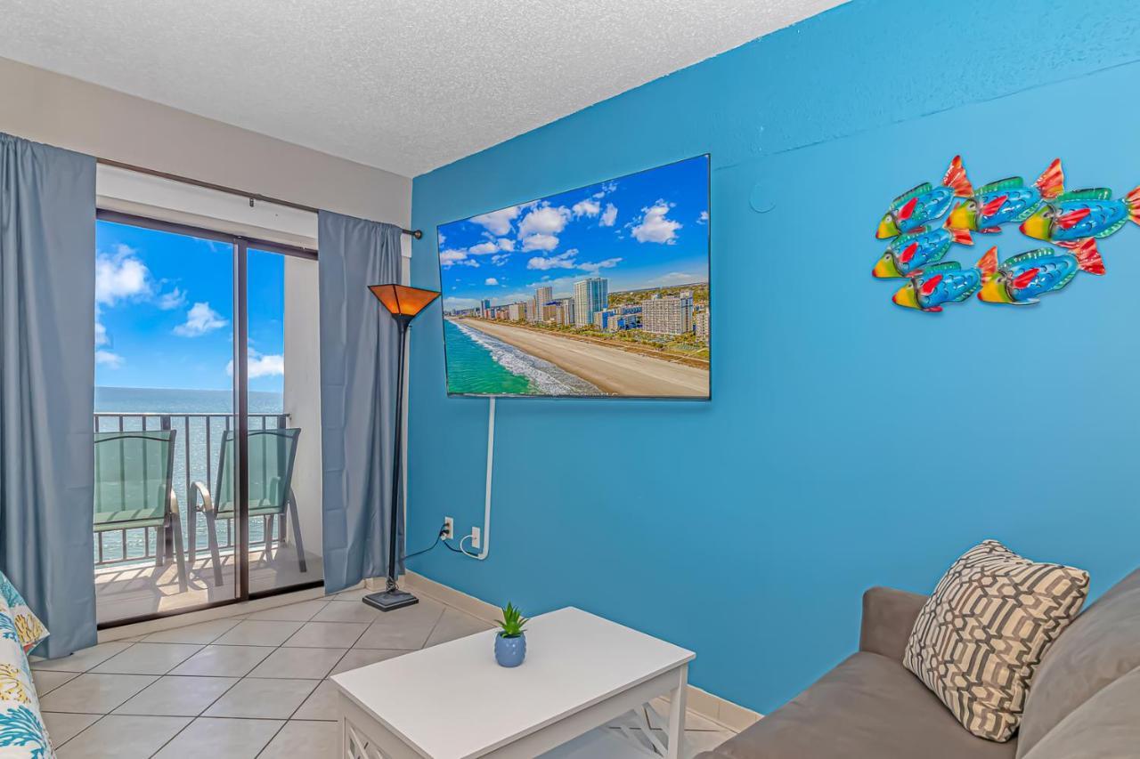 Ocean Front Studio With Panoramic Views! Palace Resort 1001 Myrtle Beach Zewnętrze zdjęcie
