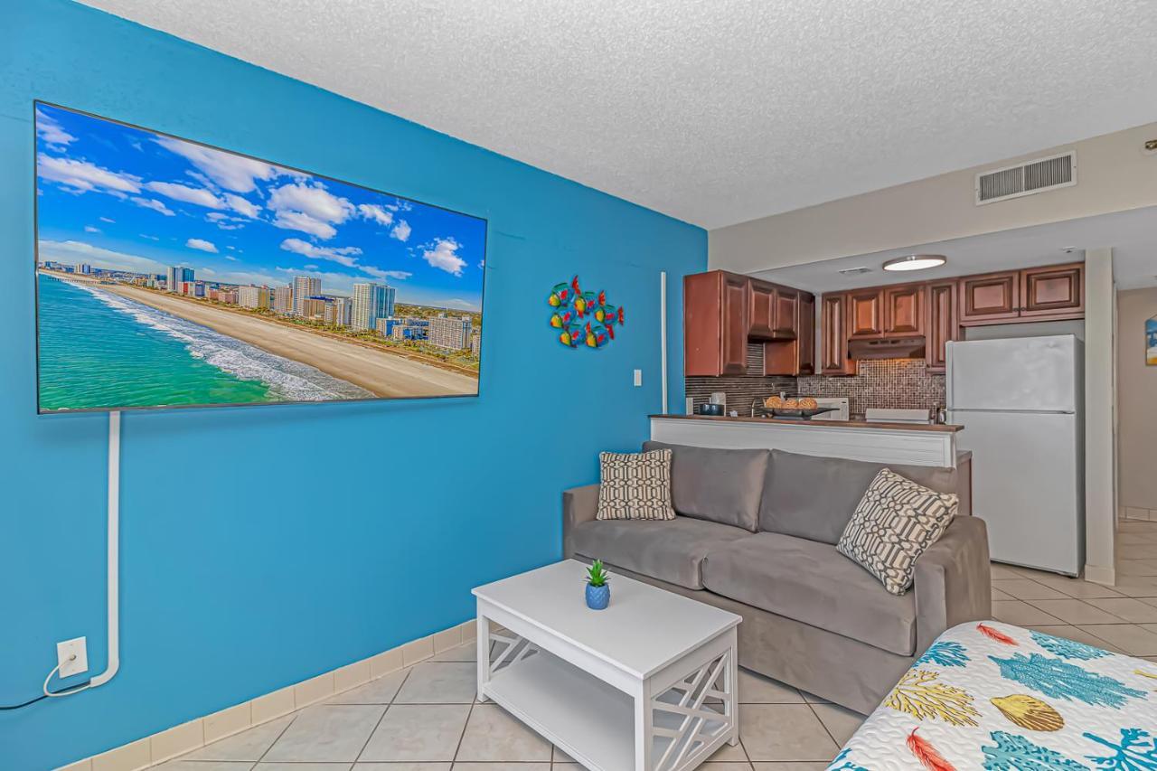Ocean Front Studio With Panoramic Views! Palace Resort 1001 Myrtle Beach Zewnętrze zdjęcie