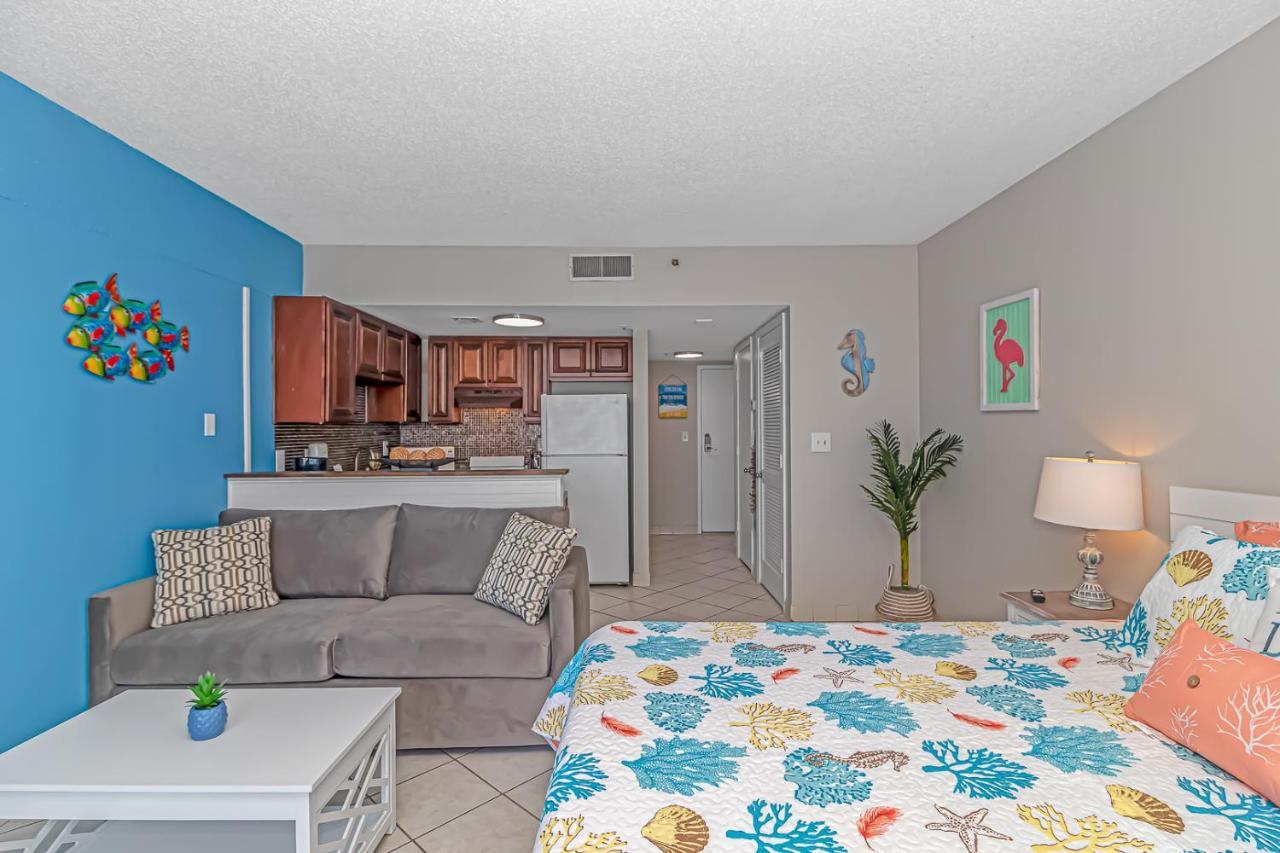 Ocean Front Studio With Panoramic Views! Palace Resort 1001 Myrtle Beach Zewnętrze zdjęcie