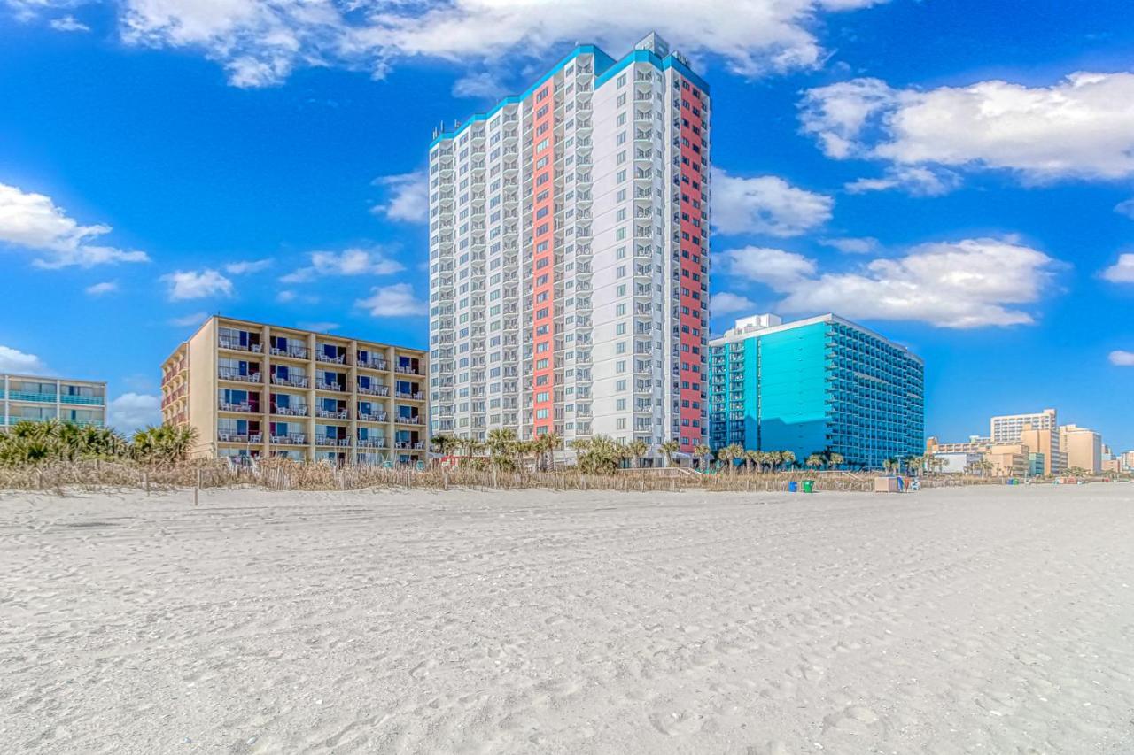 Ocean Front Studio With Panoramic Views! Palace Resort 1001 Myrtle Beach Zewnętrze zdjęcie