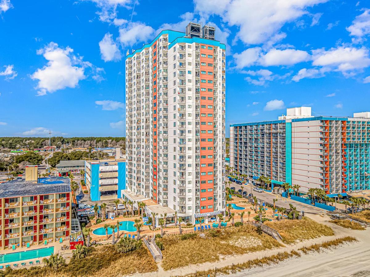 Ocean Front Studio With Panoramic Views! Palace Resort 1001 Myrtle Beach Zewnętrze zdjęcie