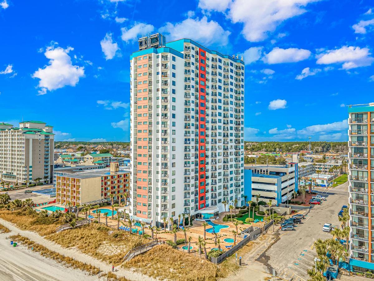 Ocean Front Studio With Panoramic Views! Palace Resort 1001 Myrtle Beach Zewnętrze zdjęcie