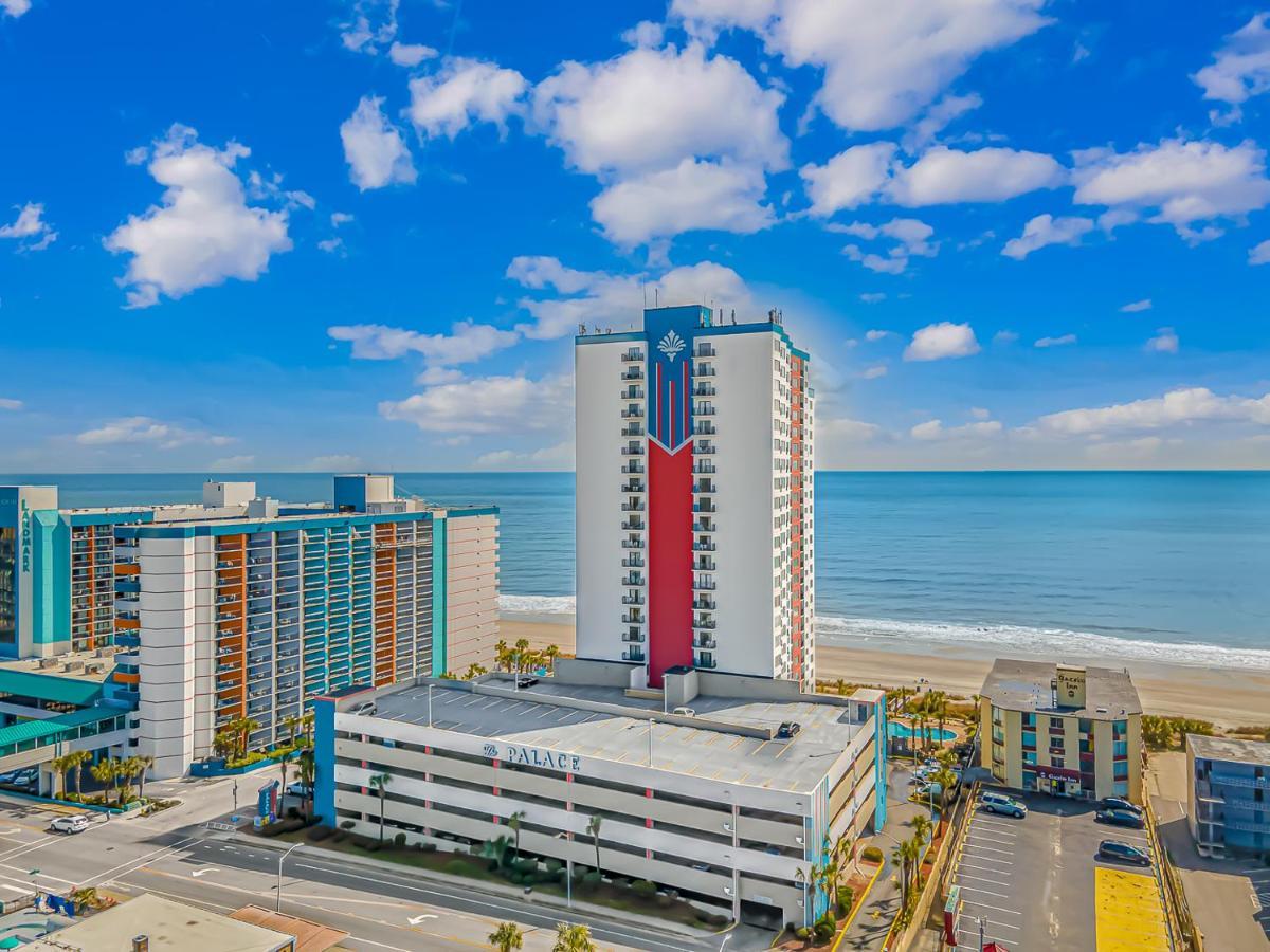 Ocean Front Studio With Panoramic Views! Palace Resort 1001 Myrtle Beach Zewnętrze zdjęcie