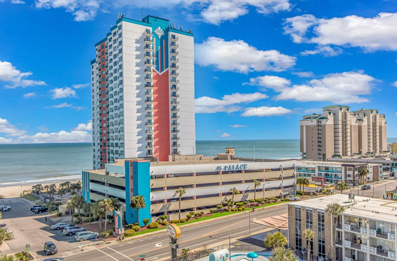 Ocean Front Studio With Panoramic Views! Palace Resort 1001 Myrtle Beach Zewnętrze zdjęcie