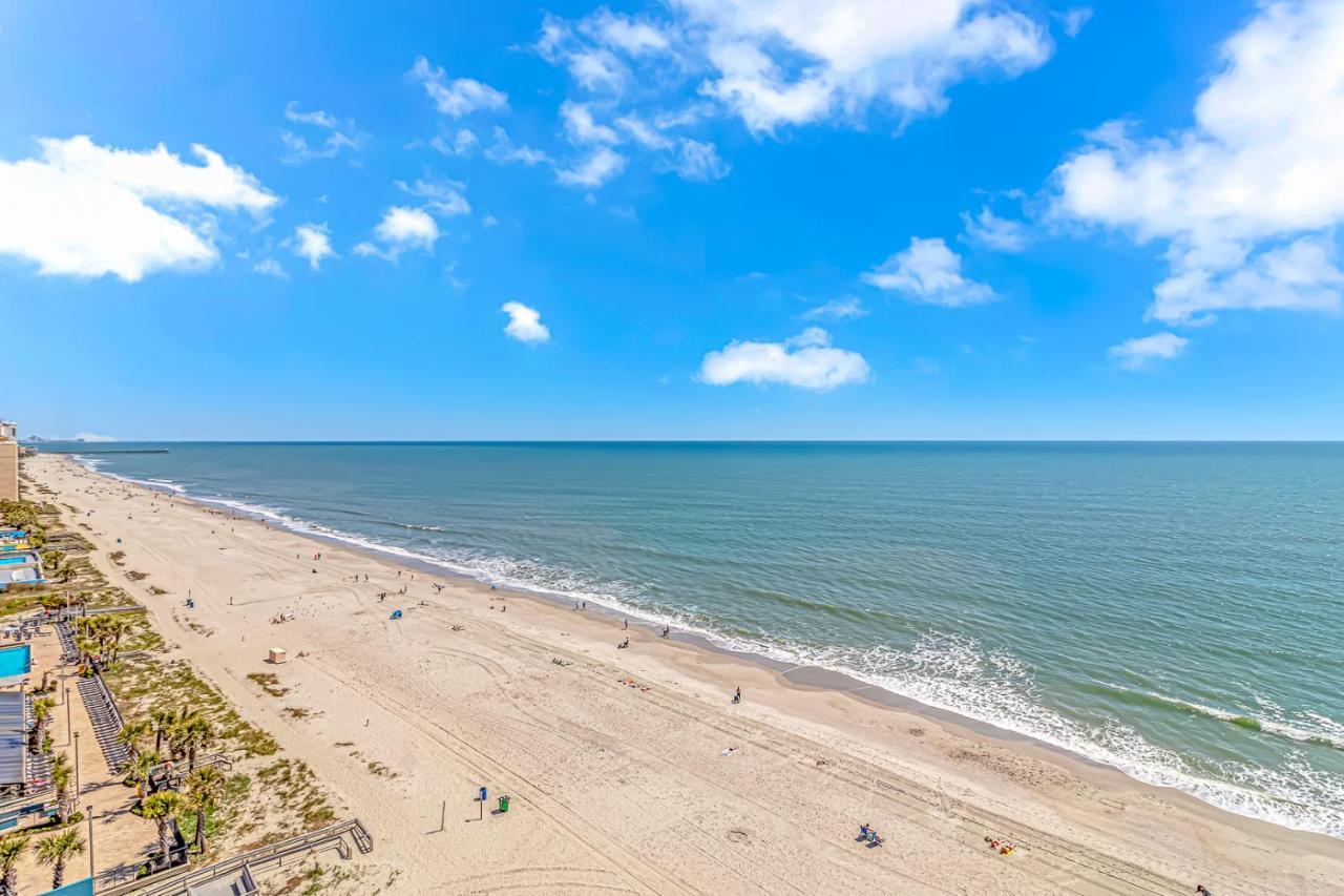 Ocean Front Studio With Panoramic Views! Palace Resort 1001 Myrtle Beach Zewnętrze zdjęcie